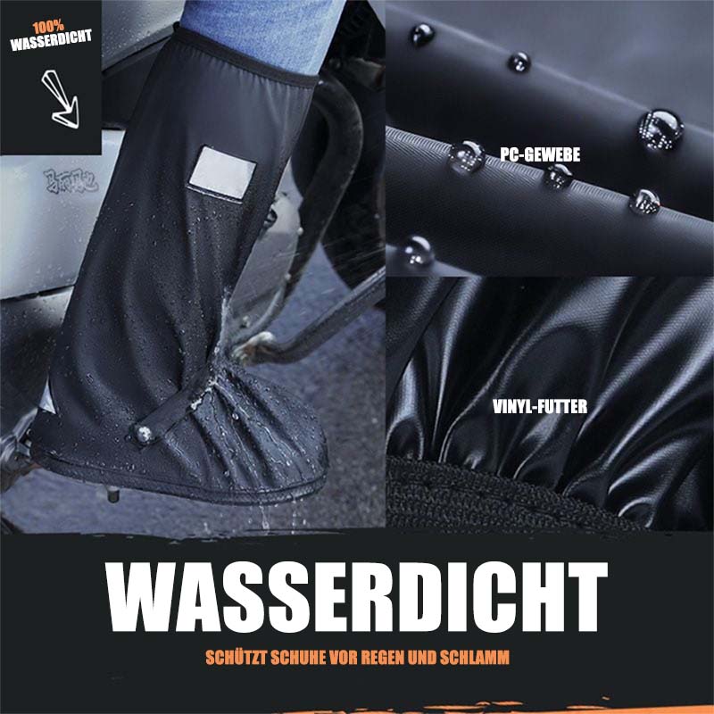 🌧️ Rundum Wasserdichte Schuhüberzieher ✨ Wiederverwendbare Allwetter Schuhhüllen für Regen, Schnee & Outdoor