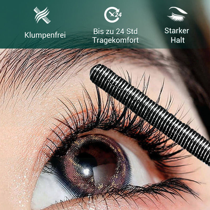 🌸🌸Ultimatives Mascara-Set für lange, voluminöse Wimpern – Verlängerung & Schwung in einem, wasserfest & klumpenfrei
