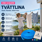 🧺 Vindbeskyttet og sklisikker klesline ✨ Tørker raskt, er sikker og enkel å sette opp – perfekt for hjemmet og balkongen ☀️ KJØP 1, FÅ 1 GRATIS!