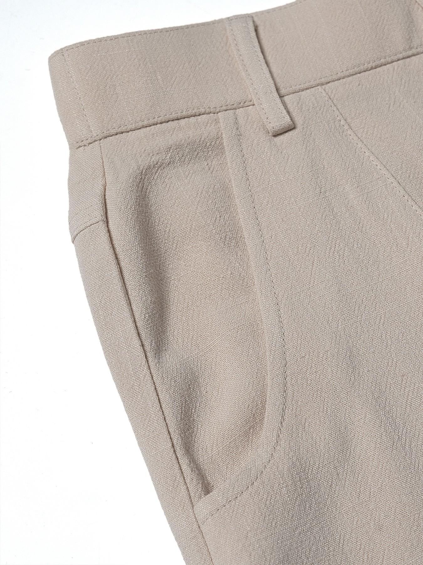 🔥 Neu 2026! 50% Rabatt Damen Leinen-Baumwoll Weite Hose 🤍 Hoher Bund, luftig für Sommer & Alltag