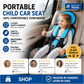 🔥50% Rabatt!💥Kindersitz fürs Auto – Faltbar, sicher, überall dabei!🧒5-Punkt-Gurt, atmungsaktiv, für 0–12 Jahre⚡