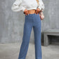 🔥Letzter Tag 50% RABATT🔥2026 NEUE Damen Casual High Waist Stretch Hose 2