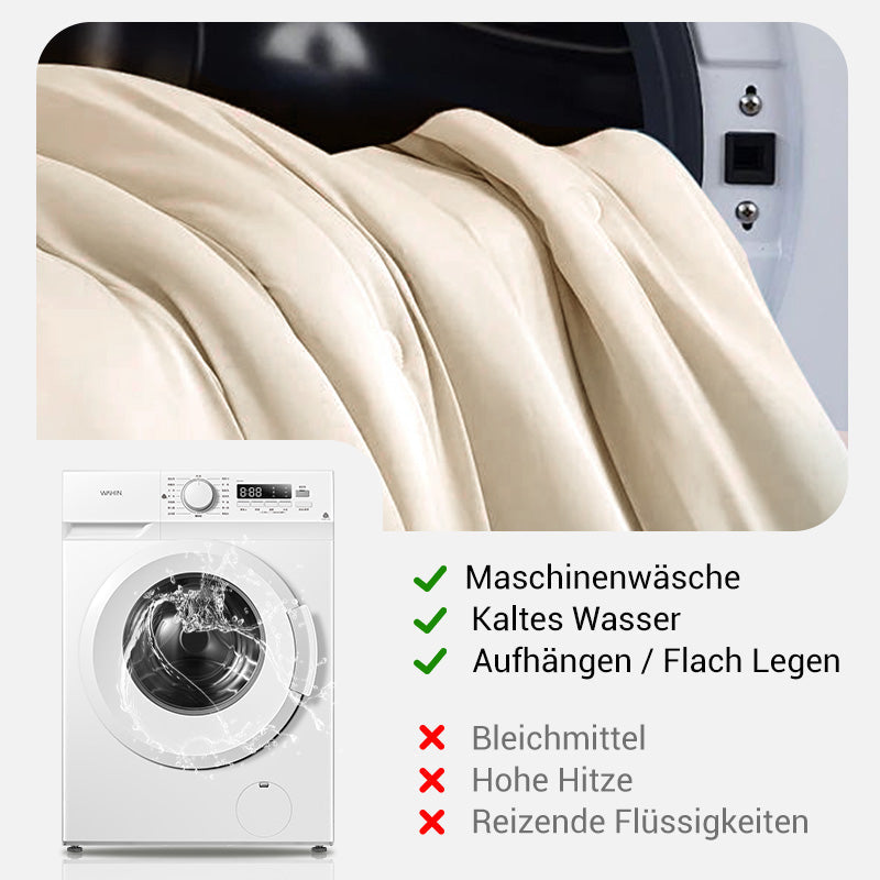 🔥 Letzter Tag! 50% Rabatt 4-Teilig Kühlendes Bettwäsche-Set ❄️ Intelligente Temperaturregulierung für ganzjährigen erholsamen Schlaf