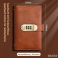 ⏰LIMITED TIME 50% OFF! ⭐100-Transparent-Pocket Currency Collectors Album,3-Digit Resettable Password Lock，suitable for storing money and important.