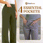 🔥Letzter Tag 50% RABATT🔥2026 NEUE Damen Casual High Waist Stretch Hose 2