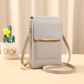 ✨️SONDERANGEBOT 2026 – 50% RABATT👜 📱Damen-Umhängetasche mit Touchscreen – Smartphone-Ladefach, Diebstahlschutz & wasserfest