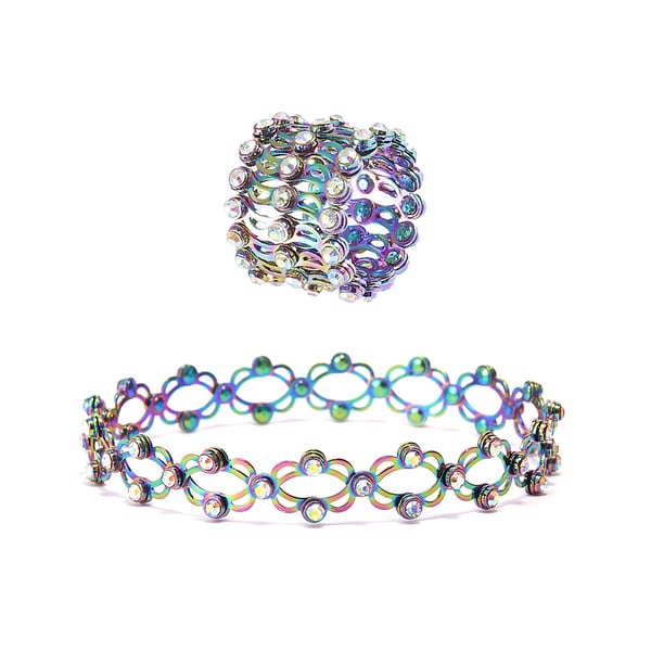🔥Kaufe 1 erhalte 1 gratis🔥Faltbarer Ring-Armband