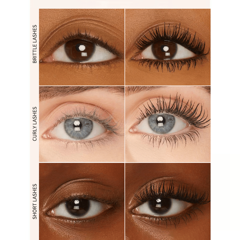 ✨ Wasserfeste Tube-Wimperntusche ✨ Langanhaltende Mascara für natürliche, voluminöse Wimpern ohne Verklumpen