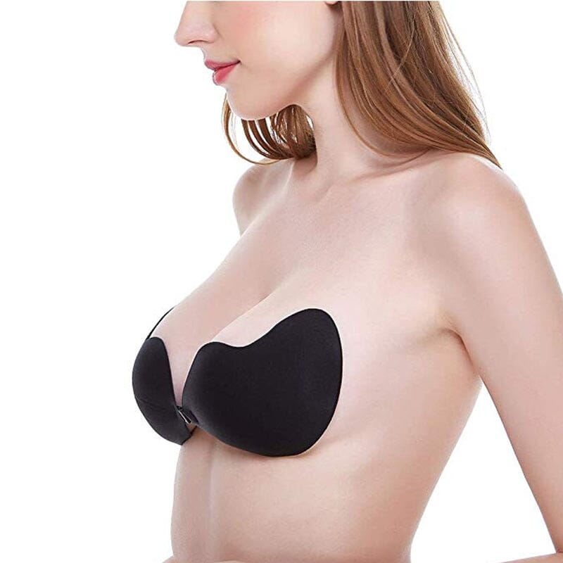 ⏰ Nur noch heute 50% Rabatt! ✨ Selbstklebender trägerloser Push-Up BH, unsichtbar & wiederverwendbar, sanfter Lift für tiefe Ausschnitte, Neckholder und trägerlose Kleider in 2 Farben ✨