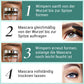 🌸🌸Ultimatives Mascara-Set für lange, voluminöse Wimpern – Verlängerung & Schwung in einem, wasserfest & klumpenfrei