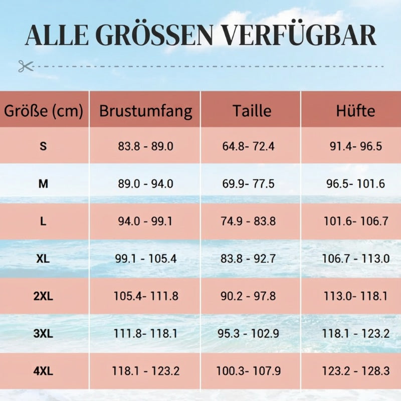 🌊 Trendiger Sommer-Badeanzug 2026 – Bequem, schmaler Schnitt & auch für Übergrößen!