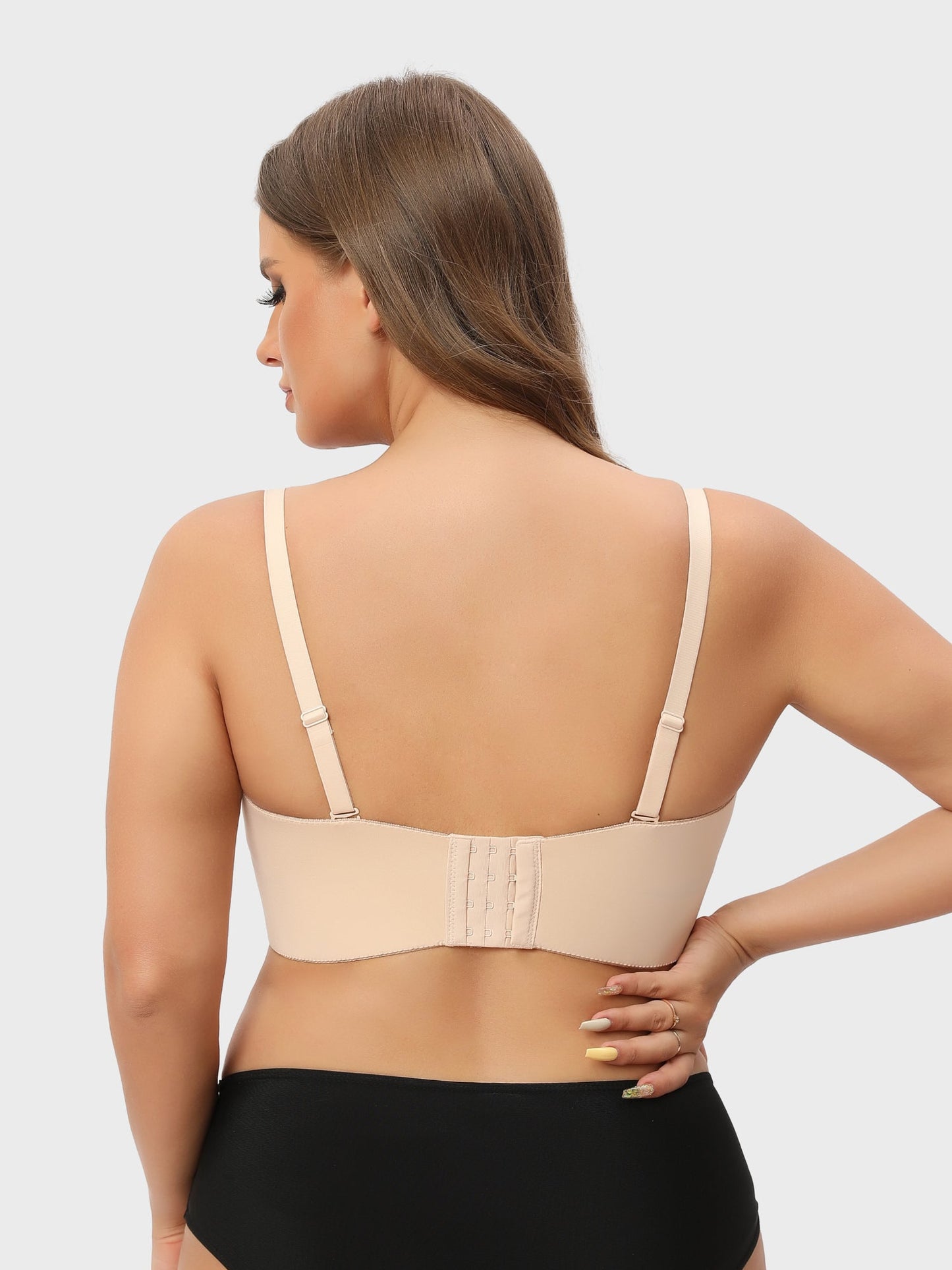⏳Begrenzte Zeit 50% Rabatt💥ÜBERGRÖSSE Förderung - Abnehmbarer-Träger Bandeau-BH