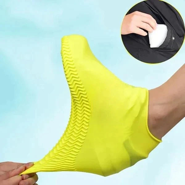 ⏰ Nur noch heute 50% Rabatt! 🥿 Tragbare verstärkte rutschfeste wasserdichte Schuhüberzüge | Regenschutz für Pendeln, Radfahren & Outdoor-Spaziergänge ✨
