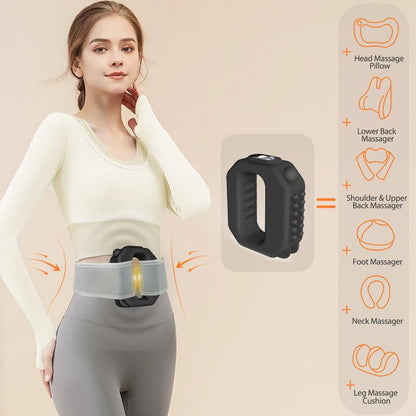 ⏳Zeitlich begrenztes Angebot⏰3-in-1 Vibrierendes Faszien-Ring-Massagegerät🙍‍♀️
