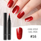 ⏰ BEGRENZTE ZEIT: KAUFE 1 BEKOMME 1 GRATIS! 💅 One Step Gel Nagelstift 18 Farben – Gratis Mini UV Handlampe für Heim-Maniküre