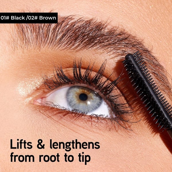✨ Wasserfeste Tube-Wimperntusche ✨ Langanhaltende Mascara für natürliche, voluminöse Wimpern ohne Verklumpen
