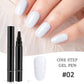 ⏰ BEGRENZTE ZEIT: KAUFE 1 BEKOMME 1 GRATIS! 💅 One Step Gel Nagelstift 18 Farben – Gratis Mini UV Handlampe für Heim-Maniküre