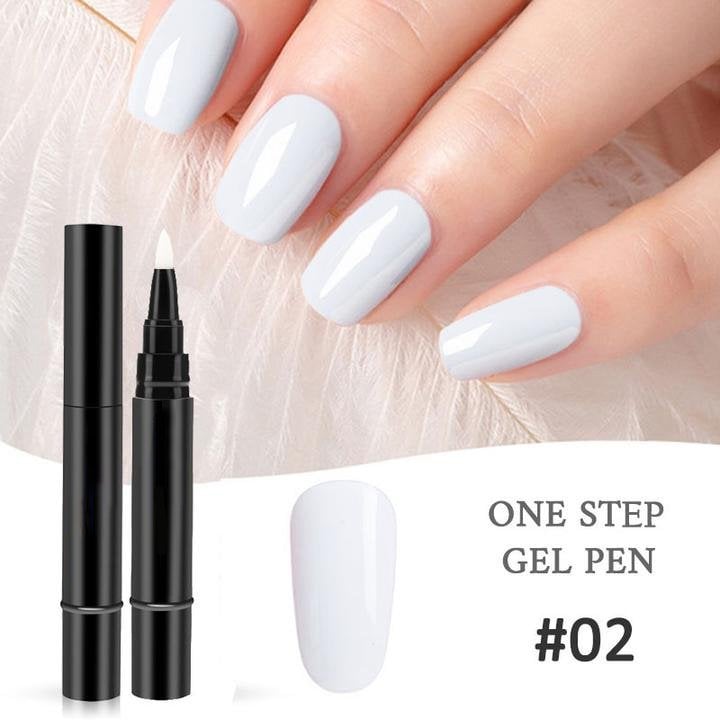 ⏰ BEGRENZTE ZEIT: KAUFE 1 BEKOMME 1 GRATIS! 💅 One Step Gel Nagelstift 18 Farben – Gratis Mini UV Handlampe für Heim-Maniküre