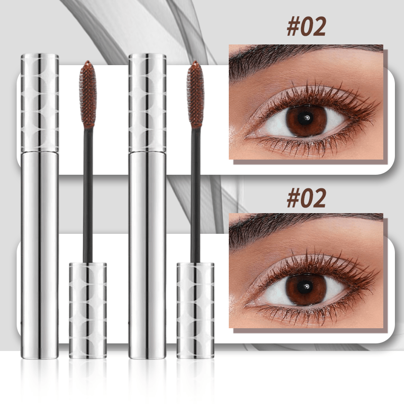 ✨1 kaufen, 1 gratis✨ Duo aus schwarzer und brauner Volumen-Mascara für ein perfektes Wimpern-Make-up