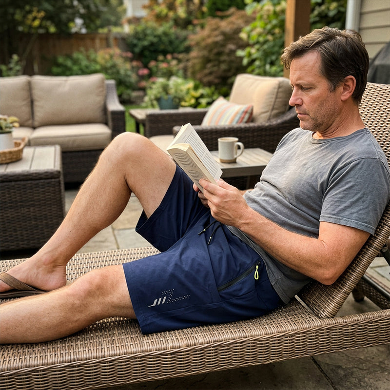 Schnelltrocknende Herren-Sportshorts