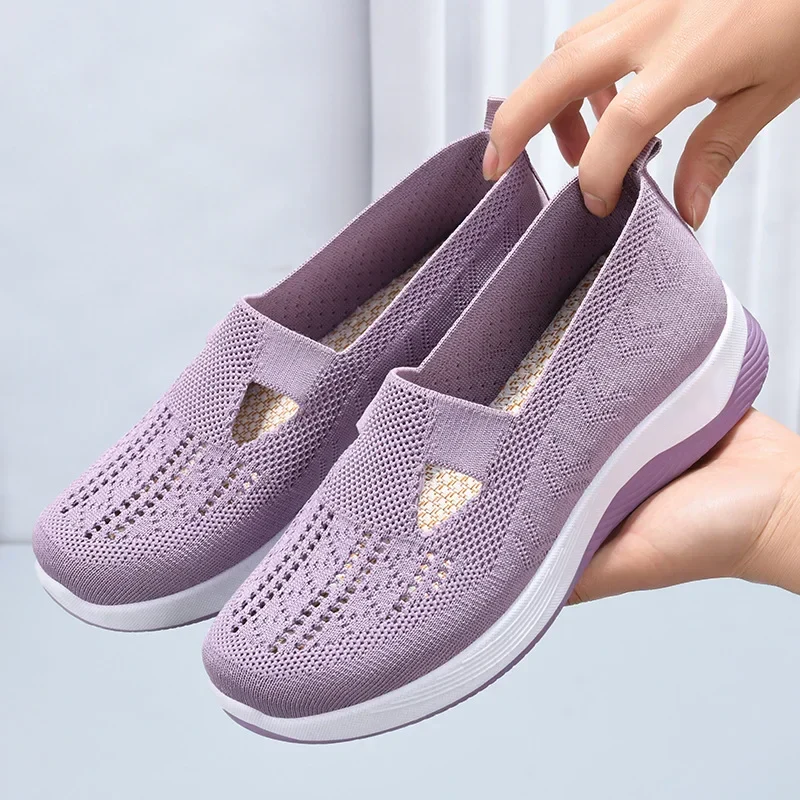 💥Kostenloses Geschenk geben🔥Damenschuhe, bequeme, atmungsaktive, rutschfeste orthopädische Wanderschuhe für Menschen mittleren Alters und ältere Menschen