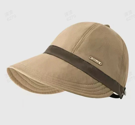 👒 LIMITIERTER 50% RABATT! Damen UV-Schutz Sonnenkappe mit Pferdeschwanzöffnung – Leichter atmungsaktiver Stoff für Strand, Wandern & Garten