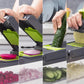 🥗 50% RABATT! 🔪 Multifunktionaler Obst- & Gemüseschneider – 15-teiliges Set, robust & leicht zu reinigen – Perfekt für schnelle & gesunde Küche 🍎