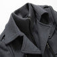 🍂 Frühherbst-Sonderaktion: 50 % Rabatt！⌛️Herren Business-Wollmantel Mode Doppelkragen Mittel- und Langwollmantel