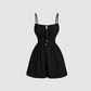 Damen Jumpsuit aus strukturiertem Crinkle-Stoff