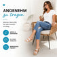 👖 Modische Slim-Fit-Jeans im Used-Look – Damen Denim mit Fransen & bequemem Schnitt!
