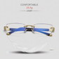 🏆👓 Saphirhärte ✨ Blaulichtschutz Progressive Nah-Fern-Lesebrille