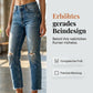 Modische Slim-Fit-Jeans im Used-Look für Damen