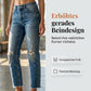 👖 Modische Slim-Fit-Jeans im Used-Look – Damen Denim mit Fransen & bequemem Schnitt!