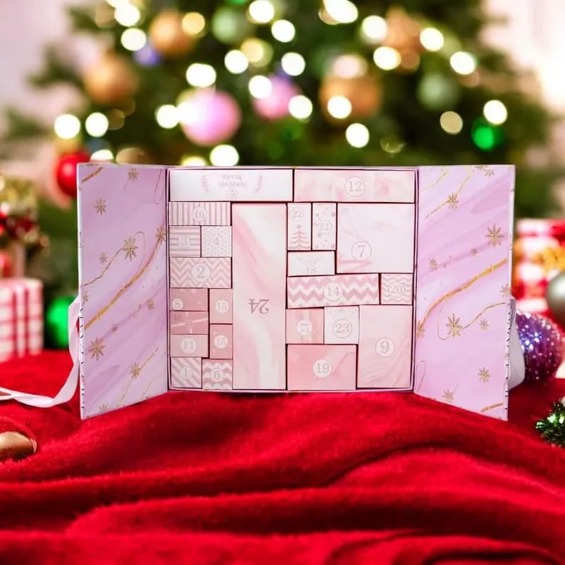 🎁 24 Tage voller Überraschungen – Adventskalender aus rosa Marmor 2025