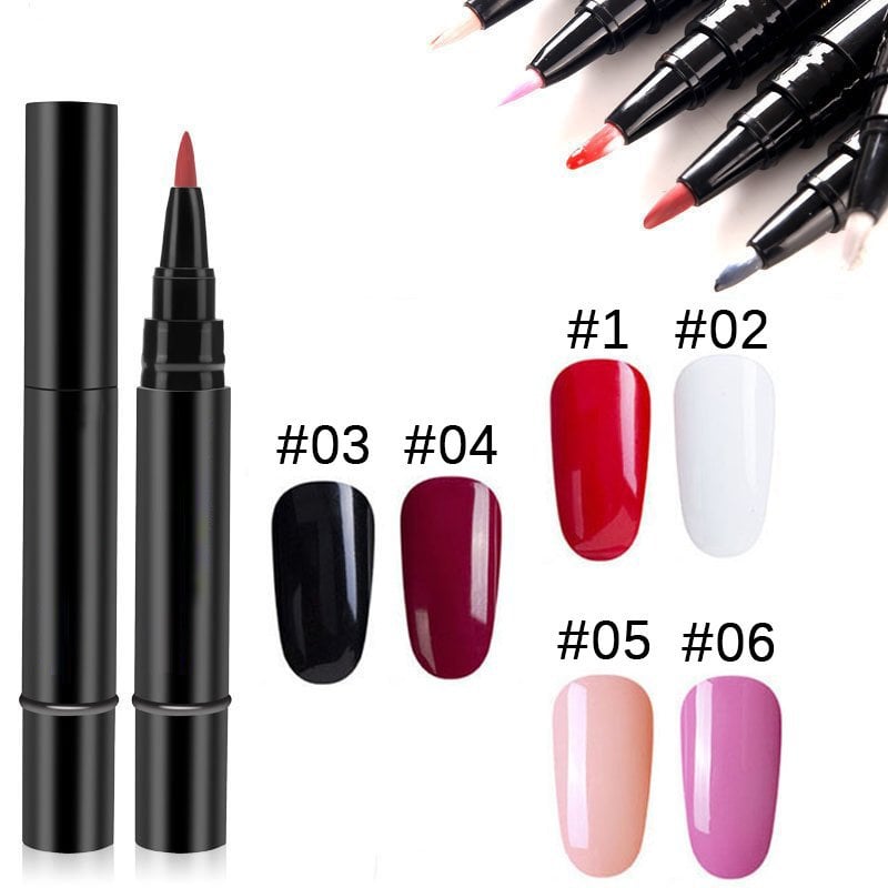 ⏰ BEGRENZTE ZEIT: KAUFE 1 BEKOMME 1 GRATIS! 💅 One Step Gel Nagelstift 18 Farben – Gratis Mini UV Handlampe für Heim-Maniküre