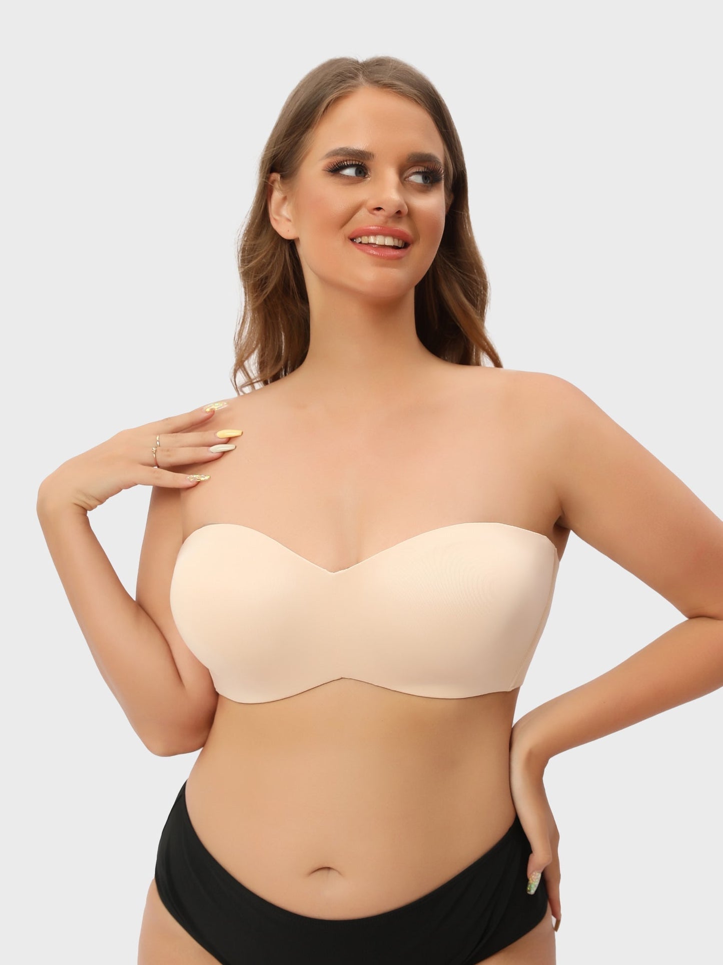 ⏳Begrenzte Zeit 50% Rabatt💥ÜBERGRÖSSE Förderung - Abnehmbarer-Träger Bandeau-BH
