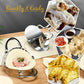 【🌸50% Rabatt !】🔥Manuelle Teigtaschenmaschine – Einfache Ravioli-Form mit Mehlring-Ausstecher aus Edelstahl