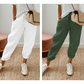 💕 50% RABATT! Damen Baumwoll-Leinenhose mit elastischem Bund – Lässig, bequem & atmungsaktiv!