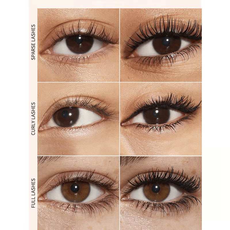 ✨ Wasserfeste Tube-Wimperntusche ✨ Langanhaltende Mascara für natürliche, voluminöse Wimpern ohne Verklumpen