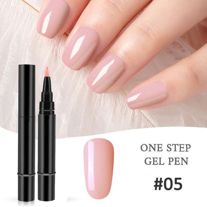 ⏰ BEGRENZTE ZEIT: KAUFE 1 BEKOMME 1 GRATIS! 💅 One Step Gel Nagelstift 18 Farben – Gratis Mini UV Handlampe für Heim-Maniküre