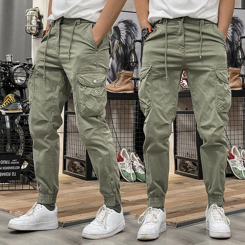 🛠️ 50% RABATT! Herren Cargohose mit Mehrfachtaschen – Lässig, robust & mit verstellbarer Taille!