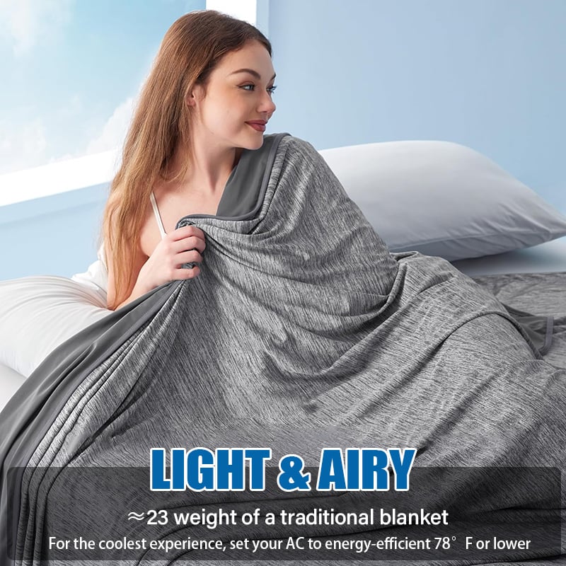 ⏰ Nur noch heute 50% Rabatt! 🧊 Ultimative kühlende Sommerdecke | Sofortige Kühle bei Berührung, atmungsaktiv gegen Nachtschweiß – perfektes Geschenk für deine Liebsten 🎁
