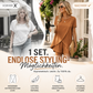🍂 Einfarbiges Zweiteiler-Set mit asymmetrischem Oberteil & Shorts – Lässig & modern!