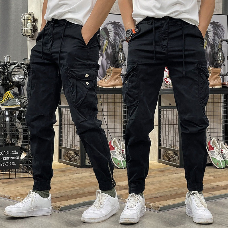 🛠️ 50% RABATT! Herren Cargohose mit Mehrfachtaschen – Lässig, robust & mit verstellbarer Taille!