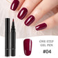 ⏰ BEGRENZTE ZEIT: KAUFE 1 BEKOMME 1 GRATIS! 💅 One Step Gel Nagelstift 18 Farben – Gratis Mini UV Handlampe für Heim-Maniküre