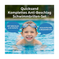⏰ Nur noch heute 50% Rabatt! 🏊 Kinder Schwimmbrillen Set 2 Stück, Anti-Beschlag & UV-Schutz, Weitwinkel-Glas mit Silikon-Dichtung & integrierten Ohrenstöpseln, bequemer Sitz für Jungen & Mädchen ✨