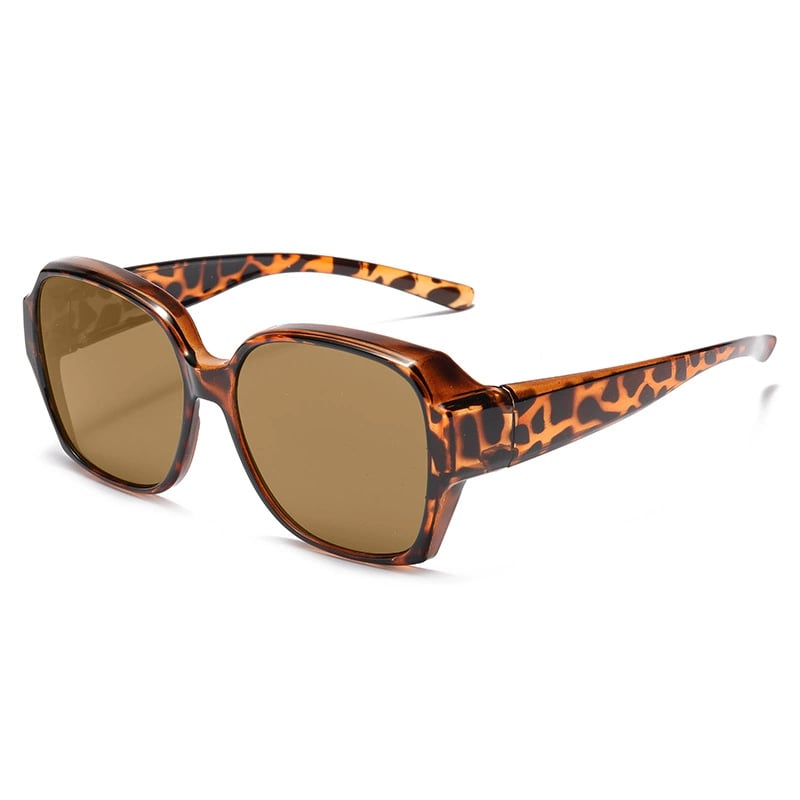 🔥 Letzter Tag! 50% Rabatt Überzieh-Sonnenbrille mit UV400-Schutz 😎 Praktische Überbrille für Brillenträger