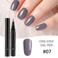 ⏰ BEGRENZTE ZEIT: KAUFE 1 BEKOMME 1 GRATIS! 💅 One Step Gel Nagelstift 18 Farben – Gratis Mini UV Handlampe für Heim-Maniküre