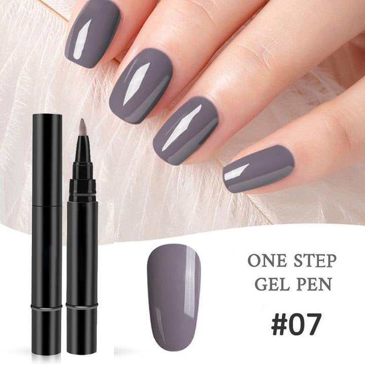 ⏰ BEGRENZTE ZEIT: KAUFE 1 BEKOMME 1 GRATIS! 💅 One Step Gel Nagelstift 18 Farben – Gratis Mini UV Handlampe für Heim-Maniküre