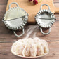 【🌸50% Rabatt !】🔥Manuelle Teigtaschenmaschine – Einfache Ravioli-Form mit Mehlring-Ausstecher aus Edelstahl